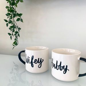 Wifey and hubby mugs